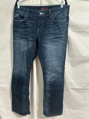 Cinch Women's Boot Cut Jeans in Dark Blue Wash